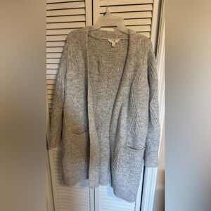 Terra & Sky Gray Textured Women's Coat